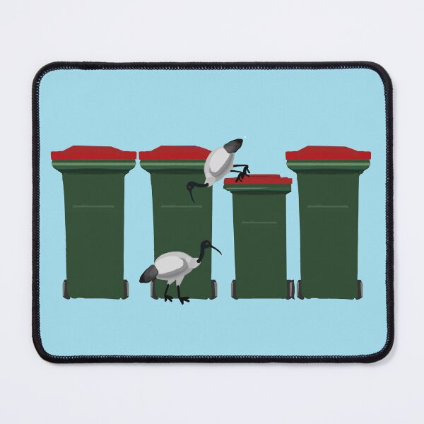 Item preview, Bin Chicken Ibis Bin Night Wheelie Bins designed and sold by Donnahuntriss.