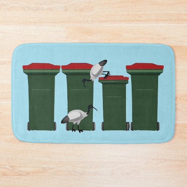 Item preview, Bin Chicken Ibis Bin Night Wheelie Bins designed and sold by Donnahuntriss.