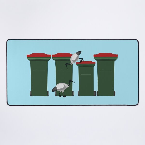 Item preview, Bin Chicken Ibis Bin Night Wheelie Bins designed and sold by Donnahuntriss.