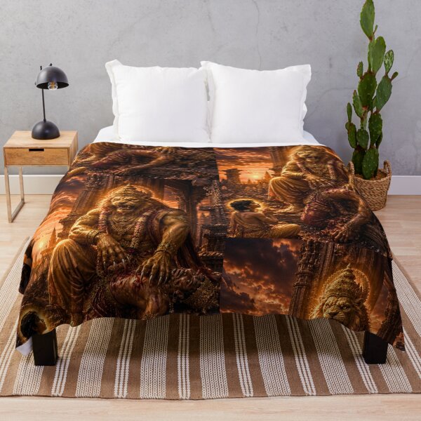 Item preview, Twilight Judgment of Narasimha | Divine Prophecy Hindu Art designed and sold by Homyar.
