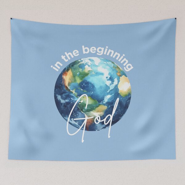 Item preview, In the Beginning God Genesis 1:1 Faith Looks Good designed and sold by FaithLooksGood.