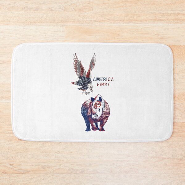 Item preview, America First Patriotic Eagle Anti-RINO - DRYSMIRK designed and sold by DrySmirk.