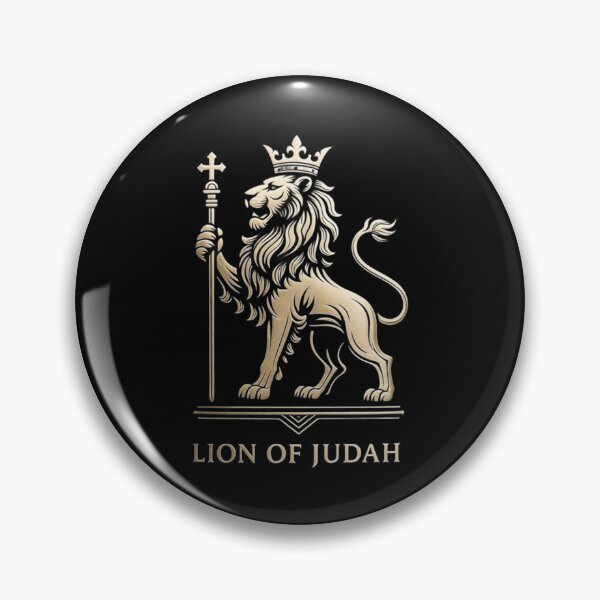 Item preview, Lion of Judah T-Shirt • Crowned Lion with Cross Scepter • Revelation 5:5 Christian Faith Apparel designed and sold by The imaginary unit..
