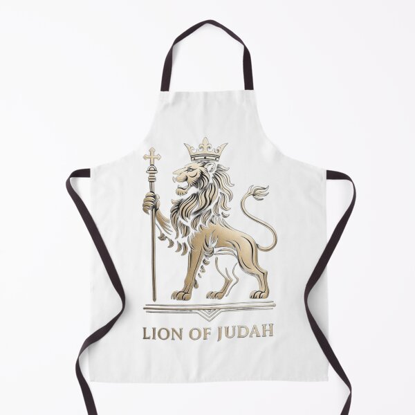 Item preview, Lion of Judah T-Shirt • Crowned Lion with Cross Scepter • Revelation 5:5 Christian Faith Apparel designed and sold by The imaginary unit..
