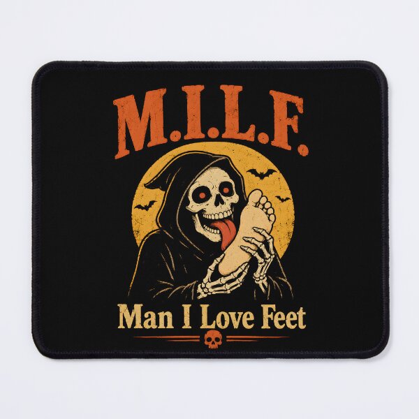 Item preview, M.I.L.F. Man I Love Feet designed and sold by zoes-ink.