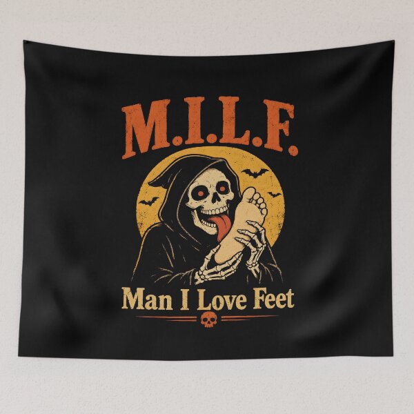 Item preview, M.I.L.F. Man I Love Feet designed and sold by zoes-ink.