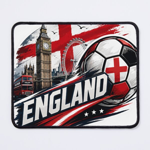 Item preview, England Football Sticker for Fans Who Love Classic Football Culture | Minimal Soccer Design designed and sold by shlepyart.