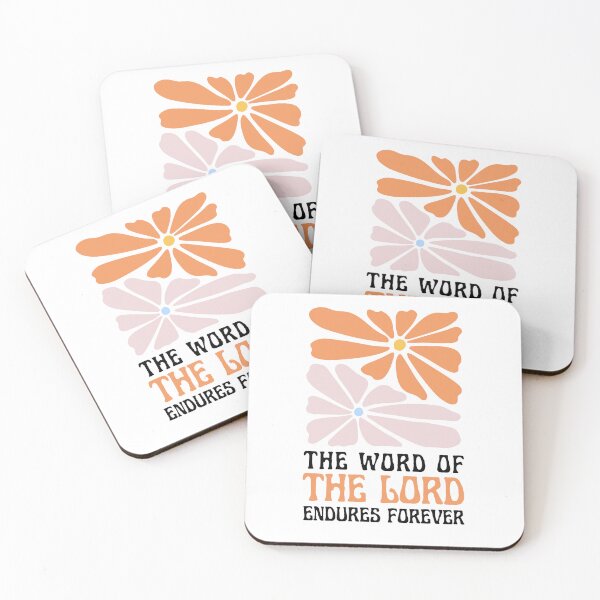 Item preview, The Word of the Lord Endures Forever 1 Peter 1:25 Faith Looks Good designed and sold by FaithLooksGood.