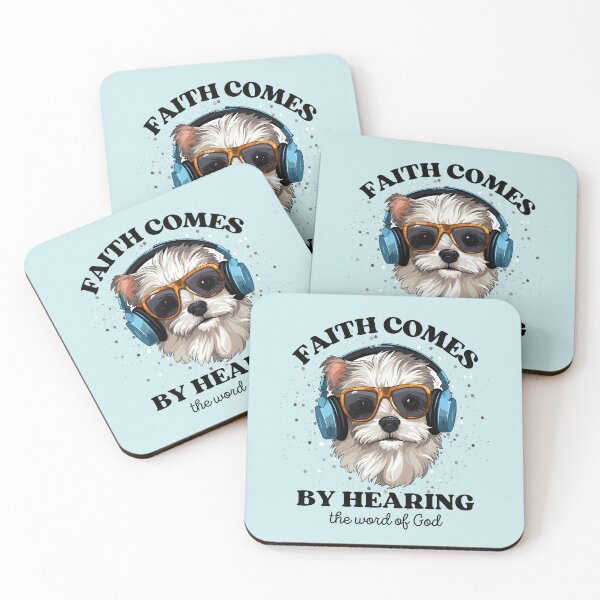 Item preview, Faith Comes By Hearing the Word of God Romans 10:17 Faith Looks Good designed and sold by FaithLooksGood.