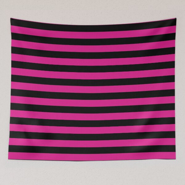 Item preview, classic black and pink stripes designed and sold by TheBujeezis.