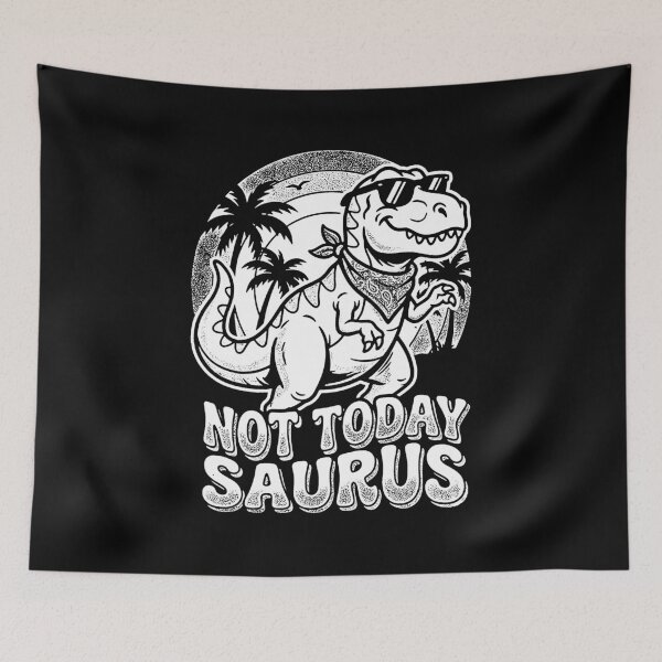 Item preview, Not Today Saurus Funny Dinosaur T-Rex Sunglasses Tropical Vacation  designed and sold by graphixpolash.