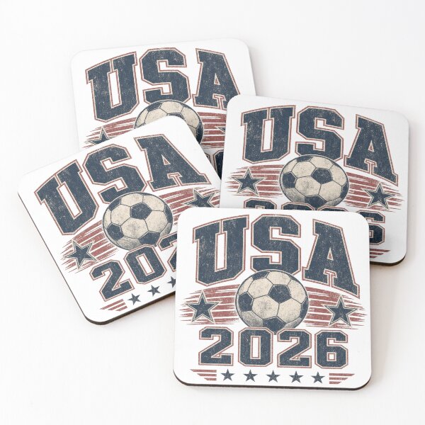 Item preview, USA Soccer 2026 Vintage Retro Graphic designed and sold by ChaosThreadsCo.