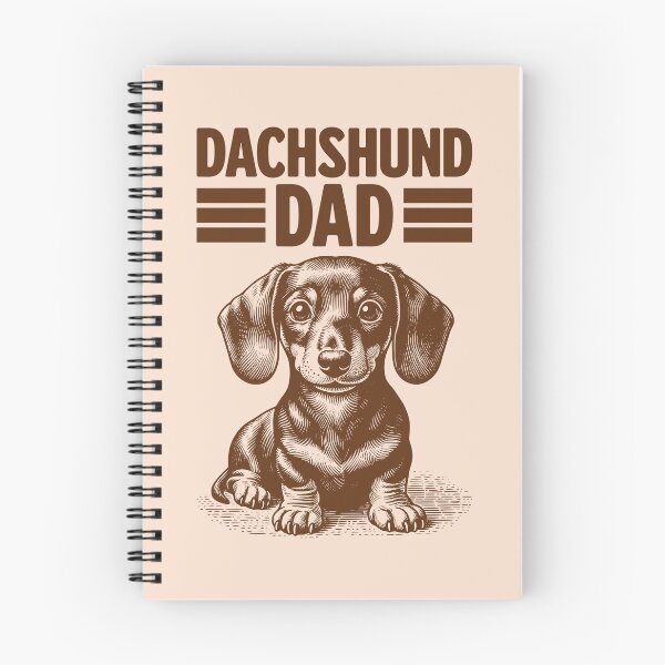 Aperçu de l'œuvre Papa Teckel, propriétaire d'un adorable teckel, amoureux des chiens créée et vendue par KLArtzStore.