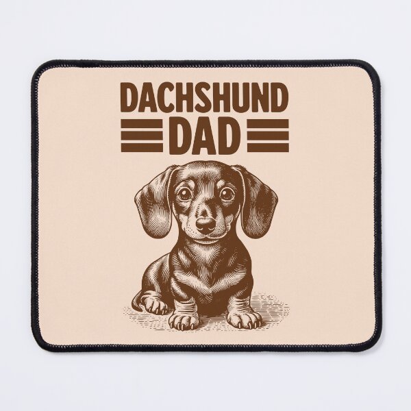 Item preview, Dachshund Dad Cute Wiener Dog Owner Dog Lover Father designed and sold by KLArtzStore.