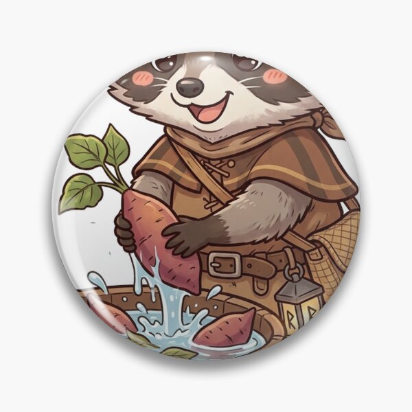 Item preview, A raccoon selling sweet potatoes designed and sold by HD3284.