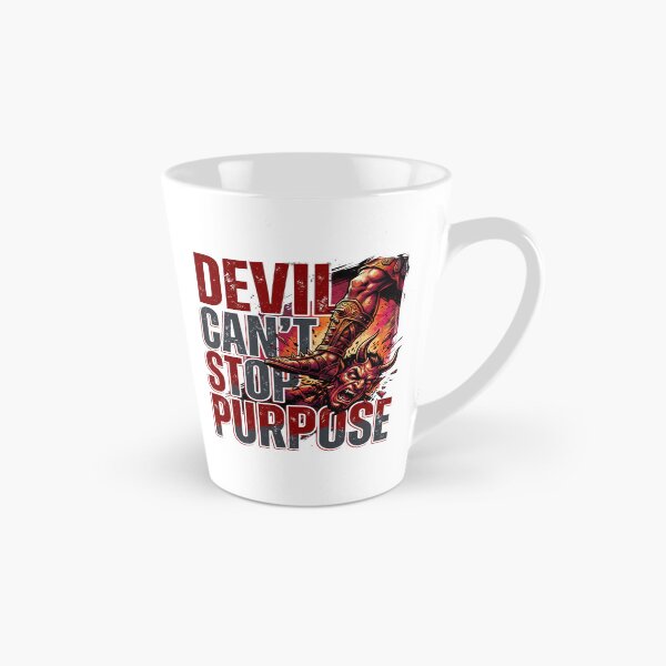 Item preview, Devil Can't Stop Purpose Christian Faith Shirt – God's Plan Inspirational Typography Design for Believers designed and sold by pngfaithstudio.