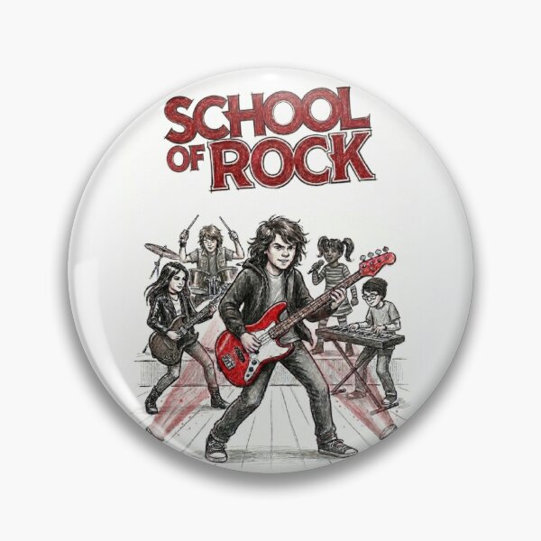 Item preview, School of Rock the Musical  designed and sold by Lyric Vault - Rock on.