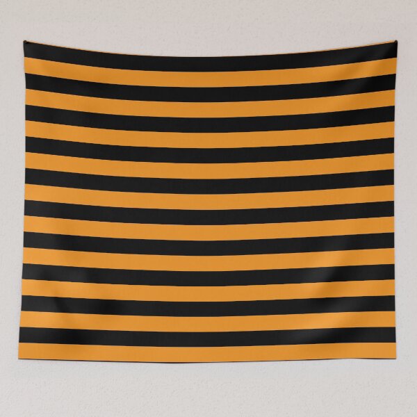 Item preview, black and orange classic stripes designed and sold by TheBujeezis.