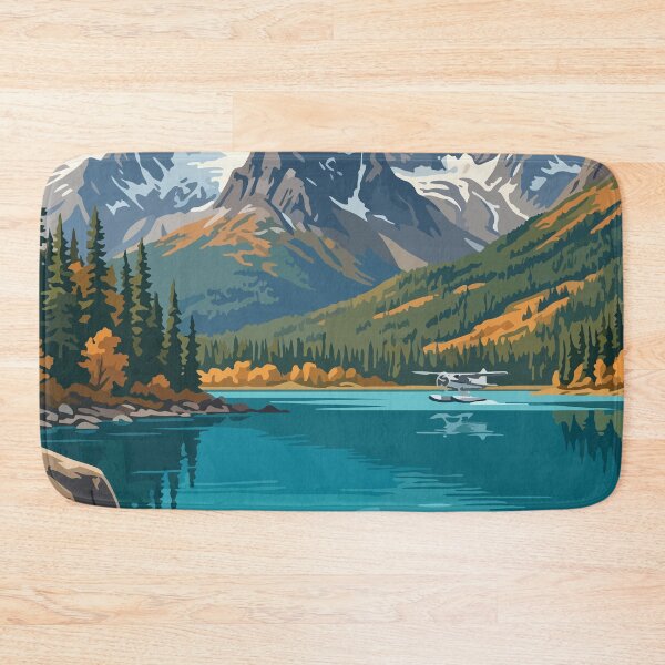 Item preview, Lake Clark National Park USA Travel Vintage designed and sold by RareDeerArt.