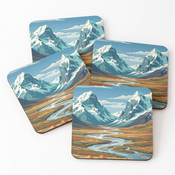 Item preview, Gates of the Arctic National Park USA Travel Vintage designed and sold by RareDeerArt.