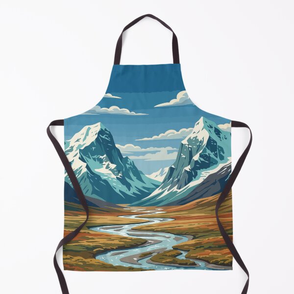 Item preview, Gates of the Arctic National Park USA Travel Vintage designed and sold by RareDeerArt.