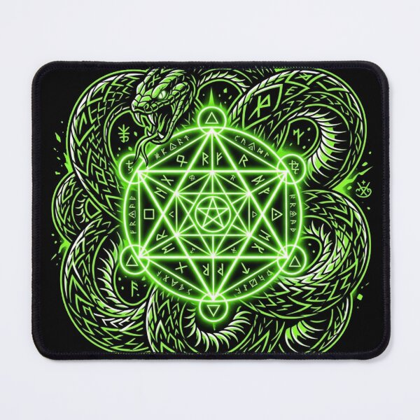 Item preview, Neon Serpent God designed and sold by Stickersdevelop.