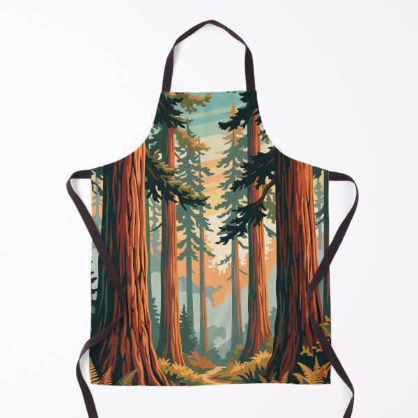 Item preview, Redwood National Park USA Travel Vintage designed and sold by RareDeerArt.