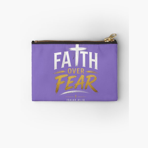 Item preview, Faith Over Fear Christian T-Shirt Design Isaiah 41:10 designed and sold by Jesusloverbrand.