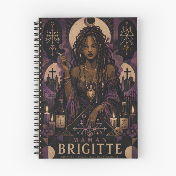 Item preview, Maman Brigitte – Guardian of the Cemetery | Haitian Vodou Art designed and sold by Urbantheseus.