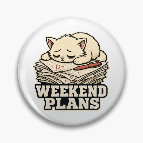Item preview, Funny Teacher Gift Sarcastic Cat Grading Burnout Humor designed and sold by Gentlestate.