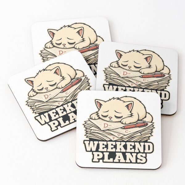 Item preview, Funny Teacher Gift Sarcastic Cat Grading Burnout Humor designed and sold by Gentlestate.