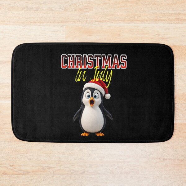 Item preview, Christmas in July Penguin  designed and sold by TheEndDesign.