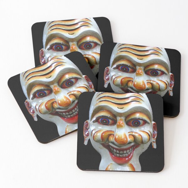 Item preview, Freaky Nepal Clown Like Mask designed and sold by jaynerushton.