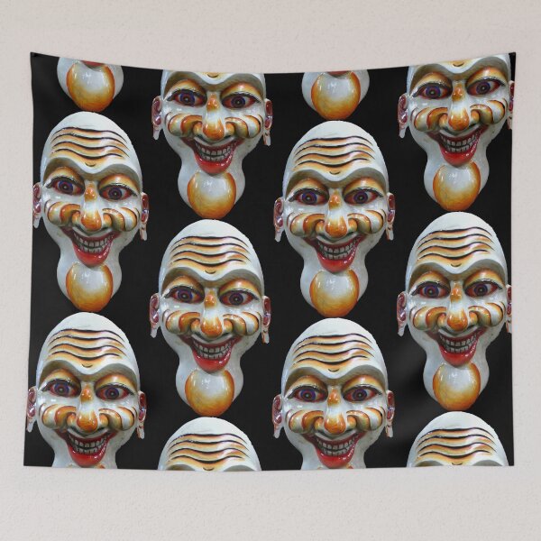 Item preview, Freaky Nepal Clown Like Mask designed and sold by jaynerushton.