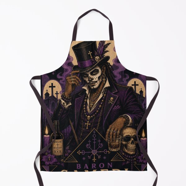Item preview, Baron Samedi – Master of the Crossroads | Haitian Vodou Art designed and sold by Urbantheseus.