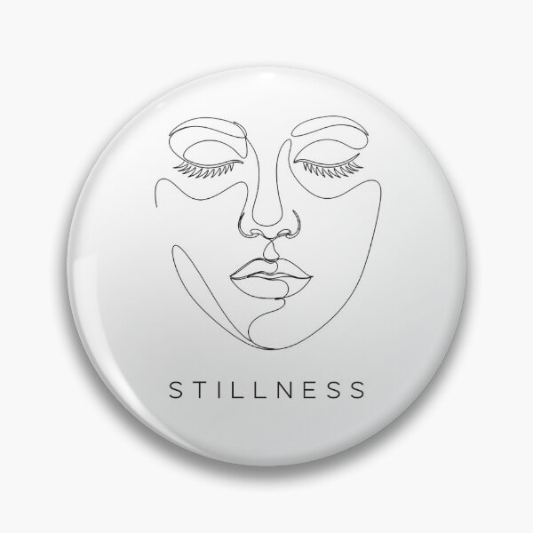 Item preview, Minimalist Black Line Art Serene Face designed and sold by Osmose-Studio.