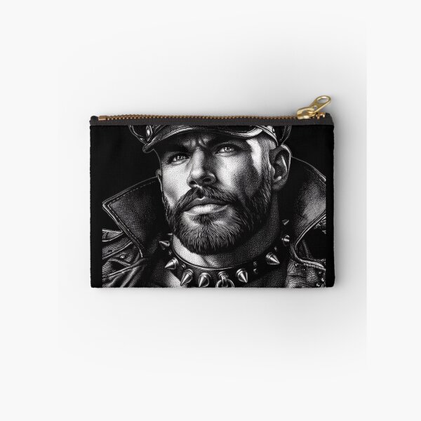 Item preview, Gay Leather Daddy Desire Defiant Currency Tom of Finland Tribute Gay Pride Graphic Design designed and sold by ItsAKinkThing.