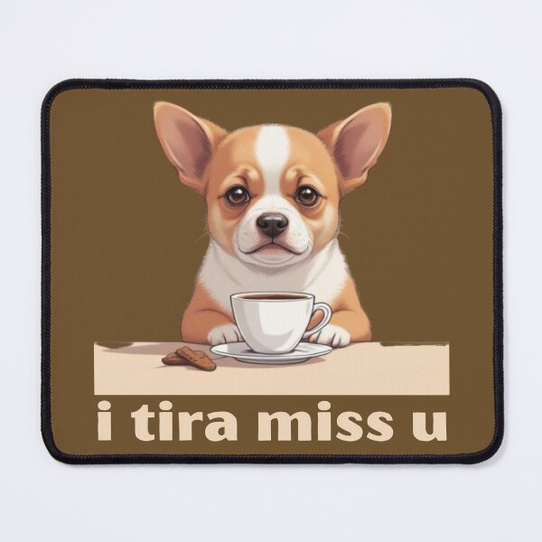 Item preview, I Tira Miss U - Cute Pun | TeeHee Puns Funny Design designed and sold by TeeHee Puns.