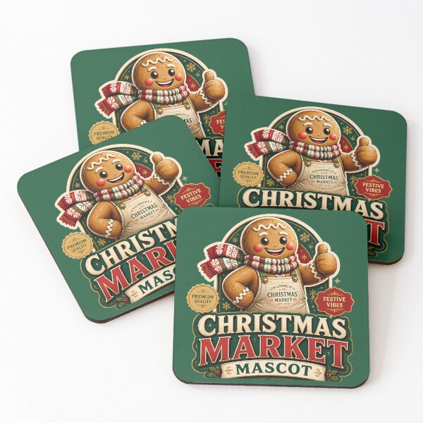 Item preview, Christmas Market Mascot Cute Holiday Shirt Festive Winter Market Clipart, Christmas Cute Mascot Design designed and sold by VectorJoy.