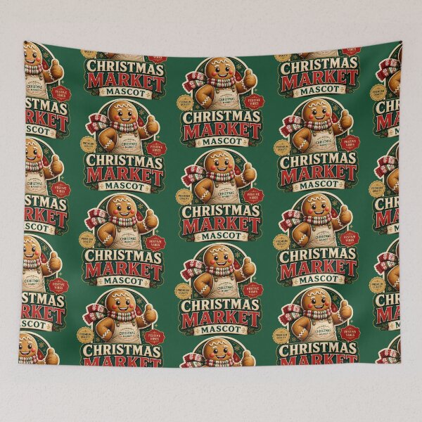 Item preview, Christmas Market Mascot Cute Holiday Shirt Festive Winter Market Clipart, Christmas Cute Mascot Design designed and sold by VectorJoy.