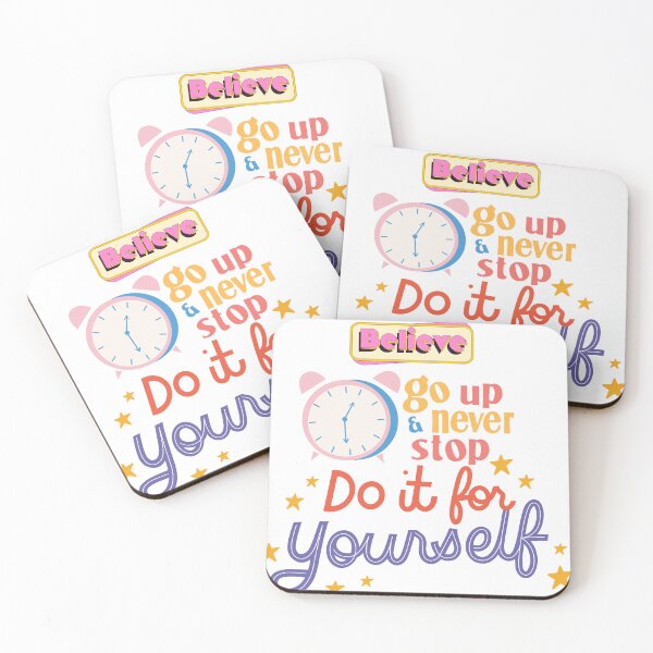 Item preview, Do It For Yourself Retro Motivational Quote designed and sold by Divichan.