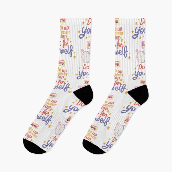 Item preview, Do It For Yourself Retro Motivational Quote designed and sold by Divichan.