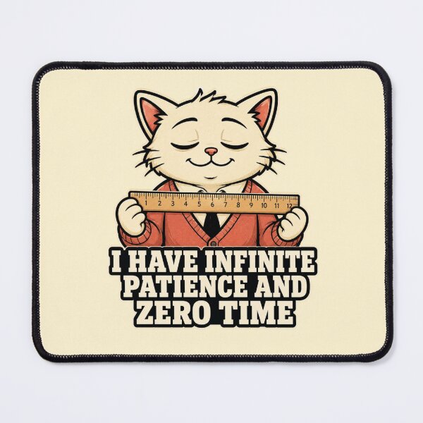 Item preview, Funny Teacher Gift Sarcastic Cat Educator Patience Humor designed and sold by Gentlestate.