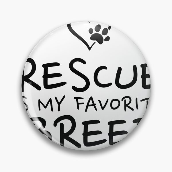 Item preview, Dog & Cat Rescue shirt. RESCUE IS MY FAVORITE BREED Sweatshirt designed and sold by SubStudio97.