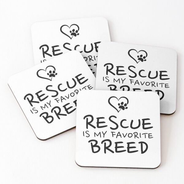 Item preview, Dog & Cat Rescue shirt. RESCUE IS MY FAVORITE BREED Sweatshirt designed and sold by SubStudio97.