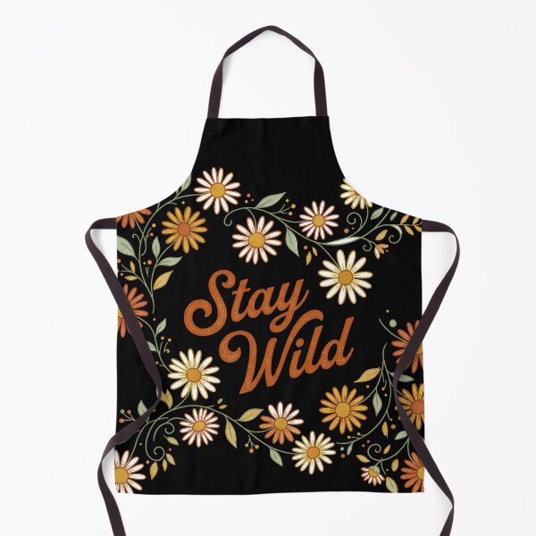 Item preview, Vintage Terracotta Stay Wild Wildflower Wreath designed and sold by Osmose-Studio.