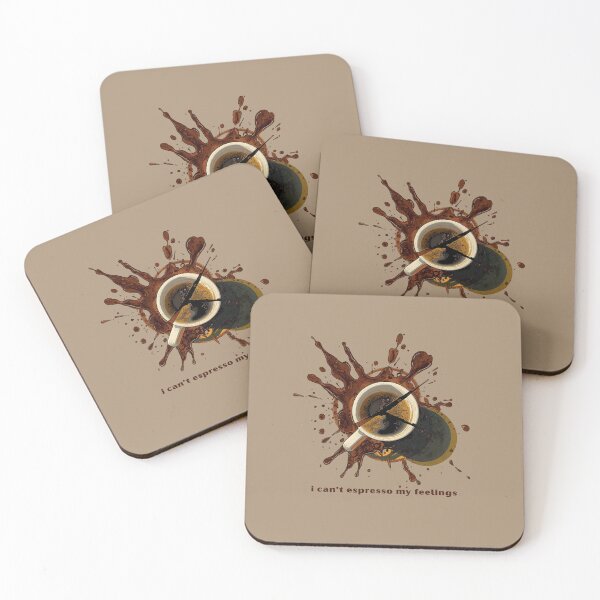 Item preview, I Can’t Espresso My Feelings designed and sold by TeeHee Puns.