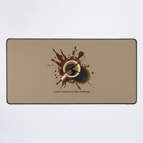 Item preview, I Can’t Espresso My Feelings - Cute Pun | TeeHee Puns Funny Design designed and sold by TeeHee Puns.