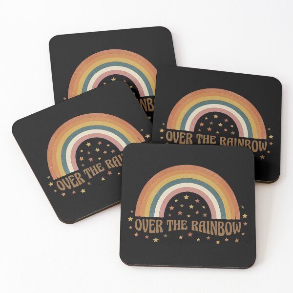 Item preview, Retro Groovy Terracotta Over the Rainbow designed and sold by Osmose-Studio.