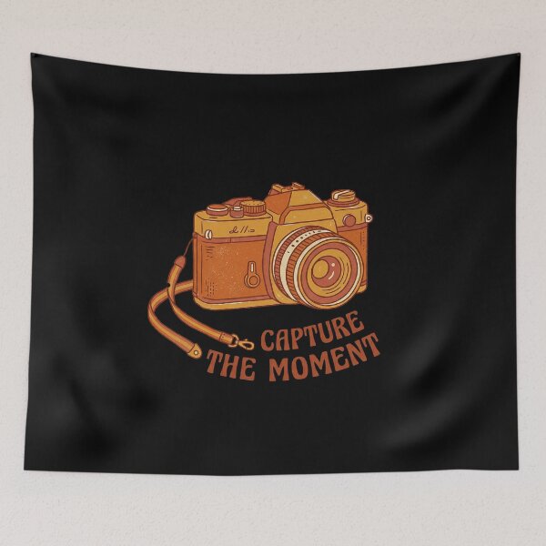 Item preview, Retro Groovy Burnt Orange Capture the Moment Camera designed and sold by Osmose-Studio.